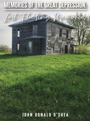 cover image of Memories of the Great Depression